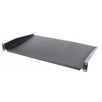 CHAROLA RACK 19 INTELLINET,715072, 1U, 30CM SOLIDA, 25KG