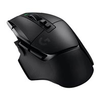 MOUSE GAMING LOGITECH G502 X LIGHTSPEED INALAMBRICO LIGHTFORCE CON BATERIA RECARGABLE NEGRO