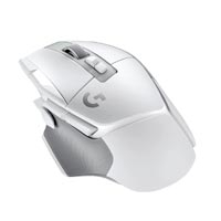 MOUSE GAMING LOGITECH G502 X LIGHTSPEED INALAMBRICO LIGHTFORCE CON BATERIA RECARGABLE BLANCO
