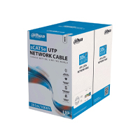 CABLE UTP DAHUA DH-PFM920I-5EUN BOBINA CATEGORIA 5E 100 COBRE, 305 METROS, COLOR BLANCO. IDEAL PARA VIDEO Y REDES, CUMPLE CON CPR ECA Y ES COMPATIBLE CON ALIMENTACION POE PARA UN RENDIMIENTO OPTIMO