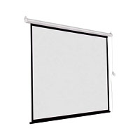 PANTALLA MULTIMEDIA SCREEN MSC-152 , MANUAL , 84 PULGADAS DIAGONAL, FORMATO 1 A 1, COLOR BLANCO MATE, PARA COLGAR TECHO O PARED
