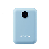 ADATA BATERIA DE RESPALDO ADATA POWER BANK C10022 10000MAH ENTRADA USB TIPO C Y USB TIPO A AZUL PC1002212PK
